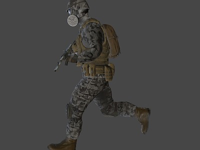 Soldier Special Forces model