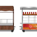 Modern Vans Trolley 3d model