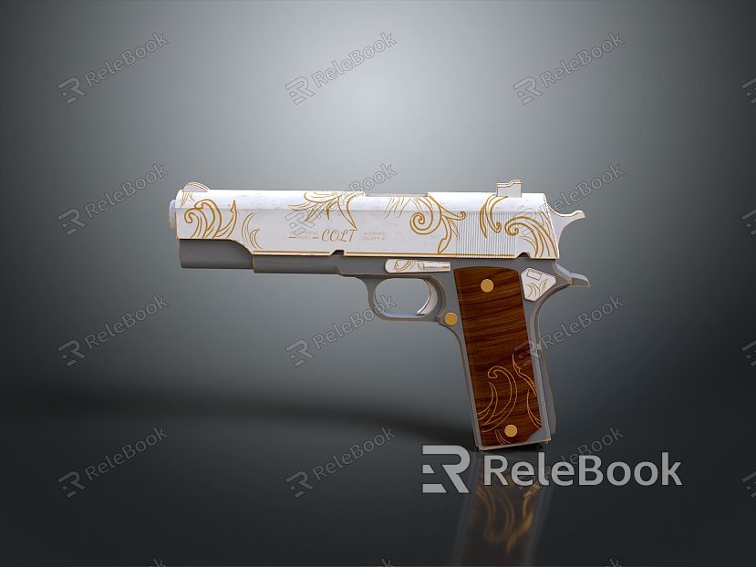 modern pistol semi-automatic pistol automatic pistol modern weapon model