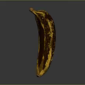 Three Bananas at Different Ripening Stages Green Yellow and Brown Spots
