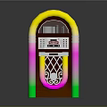 Coin Jukebox Coin-operated Jukebox Game Machine Large Game Machine Coin-operated Game Machine Arcade Machine 3d model