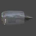 Detailed 3D Render Of Aircraft Engine Turbine With Metallic Blades And Casing