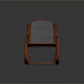 Modern Leisure Chair with Wooden Frame and Gray Cushion Rocking Design for Comfortable Home Use