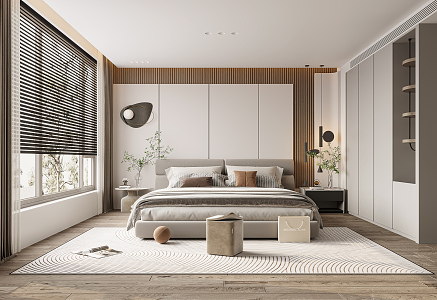 Modern Bedroom 3d model