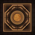 New Chinese-style Ceiling Chinese-style Ceiling 3d model