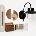 Wall lamp decorative lamp working condition lamp outdoor lamp 3d model