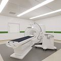 Modern CT Room Hospital 3d model