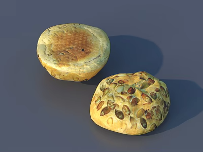 Natural Stone And Wood Handcrafted Decor Items For Rustic Home Design 3d model