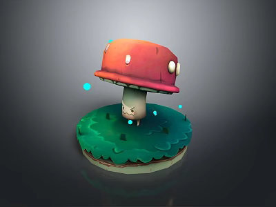 Mushrooms, straw mushrooms, poisonous mushrooms, plant mushrooms, mushrooms, ganoderma lucidum, tree mushrooms, vegetables, fruits and vegetables 3d model