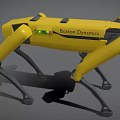 robot dog bionic dog intelligent robot 3d model