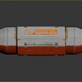Sci-fi Capsule Space Capsule Hibernation Capsule Freezing Capsule Rest Capsule Rest Capsule 3d model