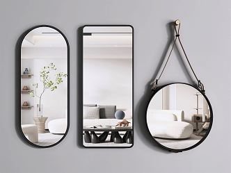 Modern Mirror 3d model