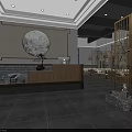 Warm Restaurant Interior With Wooden Ceiling Rattan Pendant Lights Dining Tables And Chairs