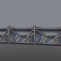 Elegant Metal Railing With Interlaced Curved Lines Decorative Outdoor Fence Design