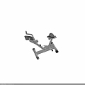 Fitness Exercise Bike With Adjustable Seat And Sturdy Metal Frame For Home Gym