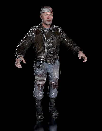 realistic european wounded soldier modern realistic man american private soldier wounded soldier 3d model