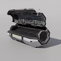 Open Top Industrial Equipment Featuring Metal Enclosure Internal Grid Base And Mechanical Panels