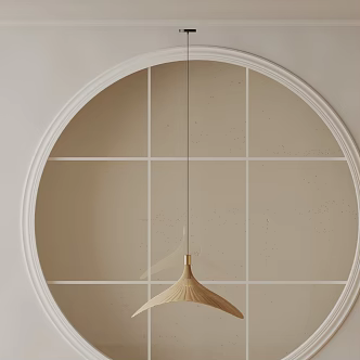 Modern chandelier 3d model