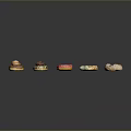 Assorted Delicious Donuts And Pastries With Colorful Glazes And Toppings
