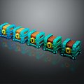 Box CG Box Cartoon Box Cartoon Box 3d model