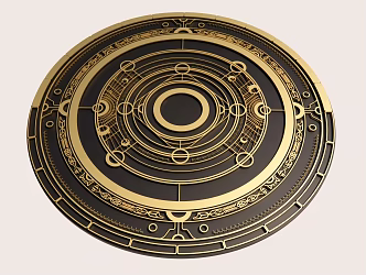 metal roulette 3d model
