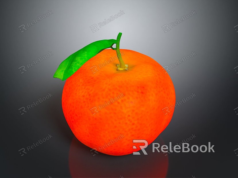 orange orange orange fruit mandarin citrus items model