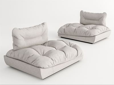 Modern Lazy Sofa Single Sofa model