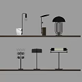 Modern Table Lamps With Unique Designs Metal Structures And Glass Shades For Stylish Lighting
