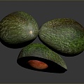 avocado fruit fresh fruit seasonal fruit fruit highlights fruit meal tropical fruit specialty fruit 3d model