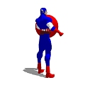 Modern Game Character Marvel Team 3d model