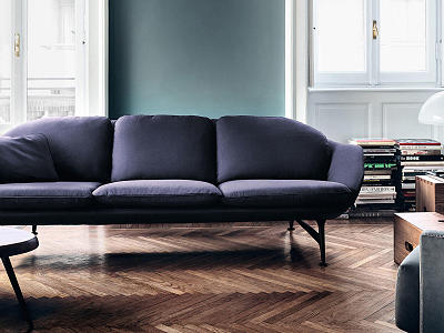 Modern Three-Seat Sofa model