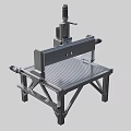 CNC equipment lathe production equipment processing equipment 3d model