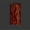 Vintage Wooden Wardrobes With Carved Doors And Various Wood Tones In Classic Design