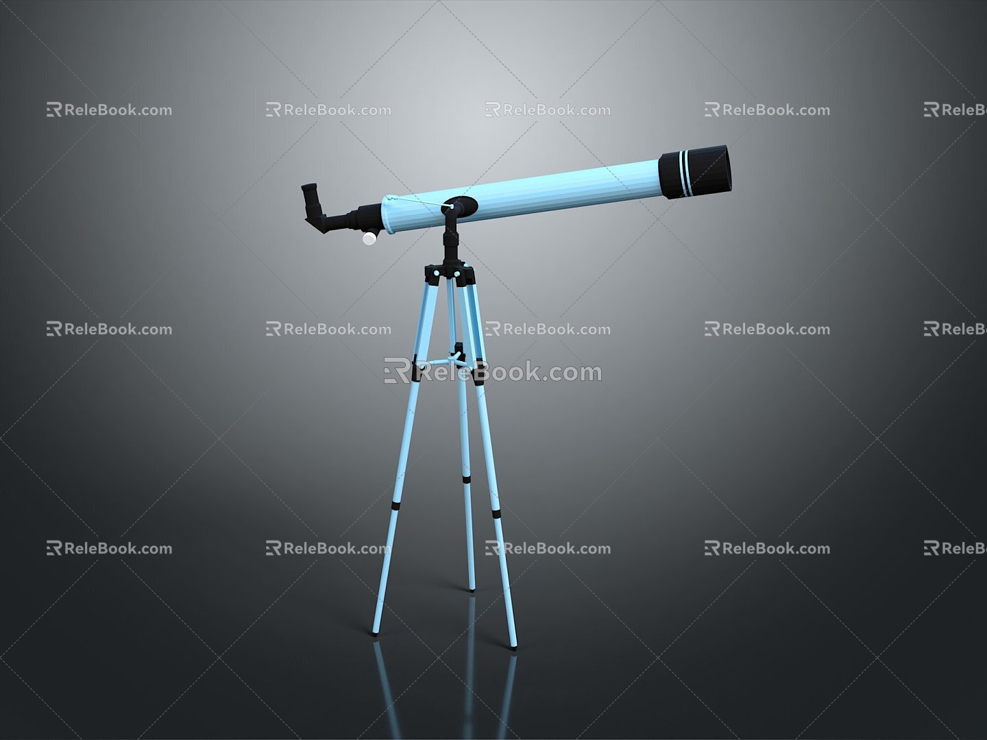 astronomical telescope space telescope telescope observation equipment physical equipment binoculars 3d model