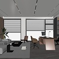 Modern Manager's Office General Manager's Office Office Office Office Office Desk Chairman's Office 3d model