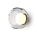 Transparent Glass Wall Light With Modern Minimalist Design And Soft Glow