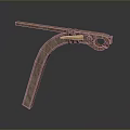 Crossbow Mechanical Crossbow Shift Bow and Arrow Shoot Far Equipment Weapons High-tech Crossbow 3d model