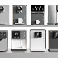 Modern Home Water Dispensers With Digital Temperature Displays And Various Color Designs