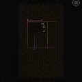 Elegant Black Wardrobe With Multiple Panel Doors Golden Handles And Side Curtains Floor Rug