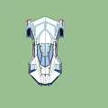 Futuristic Sci Fi Inspired Car With Streamlined Body Transparent Cockpit And Unique Design