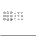 Ornate Carved Decorative Patterns Showcasing Diverse Circular Star And Floral Design Elements