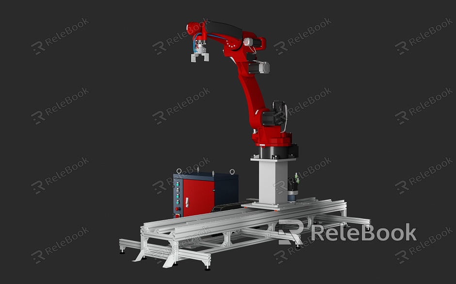 Modern industrial equipment Six-axis robot model