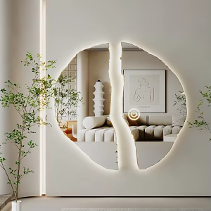 modern mirror floor mirror vanity mirror vertical mirror decorative mirror art mirror shaped mirror luminous mirror 3d model