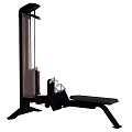 Professional Weight Training Machine With Vertical Column And Adjustable Seat
