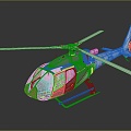 Modern Helicopter Military Helicopter 3d model