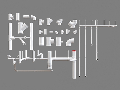 Pipe water pipe 3d model