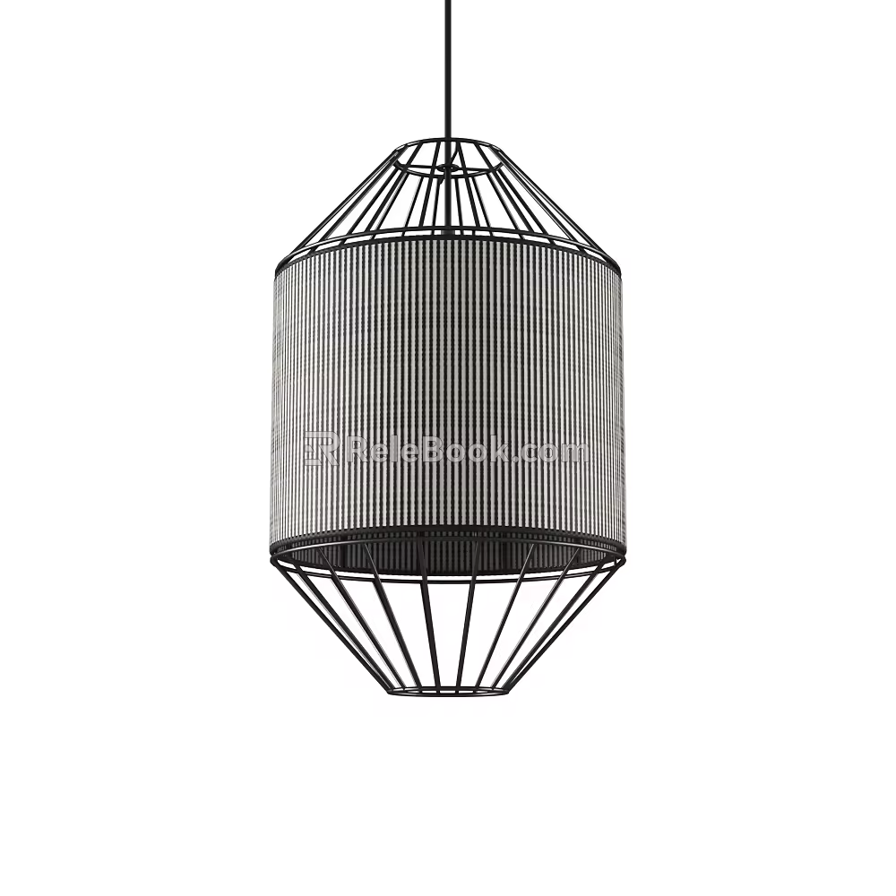 Nordic chandelier 3d model