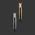 RAM Modules Featuring Silver Purple Gold Red Accents Diamond Cut Design On Black Reflective Surface