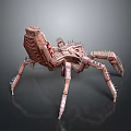 Mechanical Scorpion 3D Model With Detailed Metallic Structure And Articulated Legs