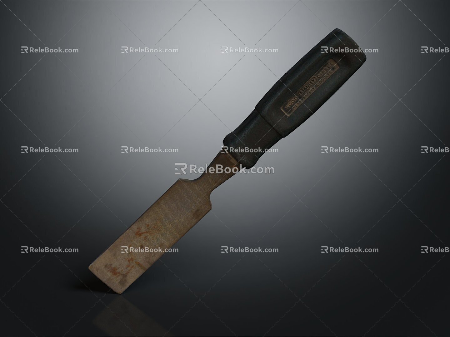 spatula woodworking spatula file tool file hand file 3d model